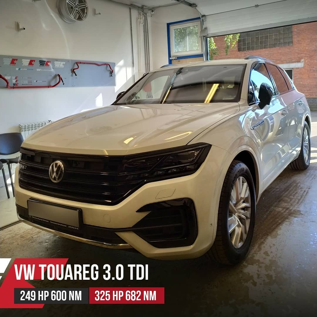 Чип тюнинг VW Touareg CR 3.0TDI